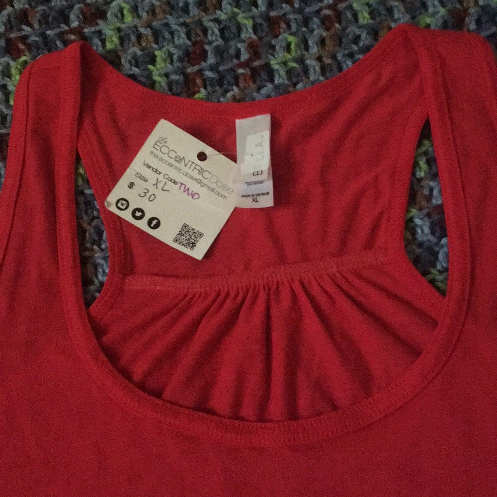 NWT XL Racerback Tank Top - Picture 3 of 5